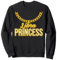Halskette mit Sternzeichen Waage Prinzessin mit goldener Kette für Damen Sweatshirt
