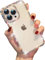 Poowear Compatible with iPhone 14 Pro Max Case Luxury Bling Rhinestone Glitter Aesthetic Phone Case Mobile Phone Cases for Women Girl 3D Diamond Silicone Clear Protective Case Cover