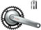 Shimano Kurbelgarnitur Nexus FC-C6000 38 Zähne Silber inkl. Fahrradklingel