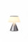 Lexon LUMA M LED Schreibtischlampe, kabellose Tischlampe mit Touchdimmer und Synchronisation Multi-Lampen, 9 Lichtfarben für Büro, Schlafzimmer und Nachttisch, Metall