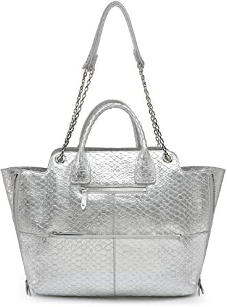 Kate Lee Damen Silber Umhängetasche Velya