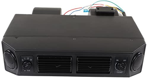 Évaporateur de Climatiseur AC pour Camping-cars, Camping-cars, unité de Montage D'évaporateur de Climatisation Automobile avec évents de Sortie, Réglage à 3 Vitesses, Support, (12V)