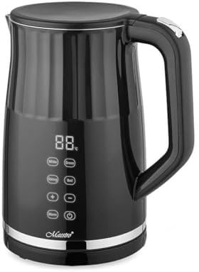 Feel Maestro Wasserkocher MR-049 Schwarz Transparent 2200 W 1,7 l