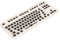 87 Key RGB Mechanical Keyboard DIY Kit TKL Layout, Hot Swap Switch, ABS Aluminum Alloy, Modular Design(White)