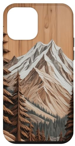 Hülle für iPhone 12 mini Geometrie Outdoor Holz Wandern Natur Berg Wald Liebhaber