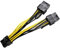 Veenewy 8 Pin auf Doppel-Stromkabel 8 Pin (6 + 2) GPU Netzkabel für K80 M40 M60 P40 P100