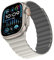 Bisikor Compatible con Apple Watch Correa 49mm 46mm 45mm 44mm 42mm 41mm 40mm 38mm Doble Cara Uso Correa Magnética de Silicona para iWatch Ultra SE Serie 10 9 8 7 6 5 4 3 (42/44/45/46/49 Beige/Gris)