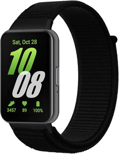 Cinturino di ricambio in nylon per Samsung Galaxy Fit 3, Cinturino da orologio sportivo Bracciali per Samsung Galaxy Fit 3
