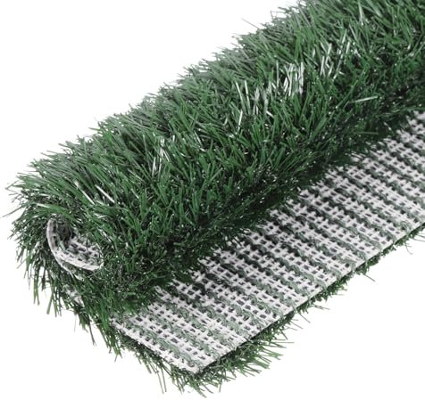 sourcing map Artificial Grass Turf Mat 46x58.5cm Realistic Fake Grass Rug Carpet for Outdoor Garden Lawn Landscape Decoration Patio Rug, Green