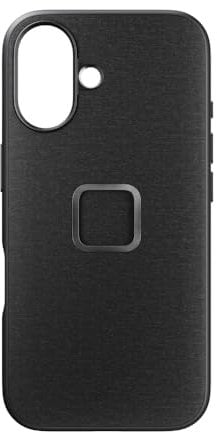 Peak Design Mobile Everyday Case compatible with iPhone 16 - Charcoal