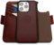 dreem Fibonacci compatible with iPhone 16 Pro Max wallet case / 2-in-1 shockproof case and detachable vegan leather folio, Compatible with MagSafe, RFID protection [Coffee]