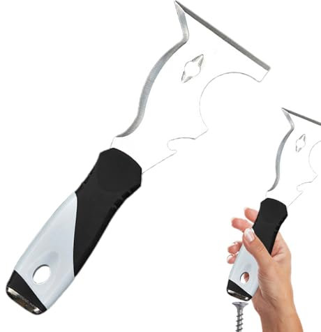 Herramienta de decapado – Rascador para pintores, raspadores para pintores – Herramienta rascador de acero inoxidable para pintura de masilla, herramienta de decapado para pintores profesionales y