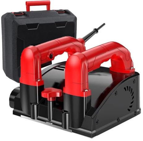 CWCQGH Electric Wall Planer Hand-held Power Wall Scraper Concrete Wall Shovel Gray Machine Dust Shoveler for Wallpaper Paint Putty No Dead Corner