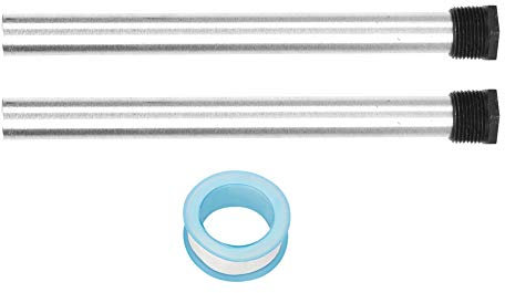 Ánodo de magnesio para calentador de agua con protección anticorrosión, rosca NPT 3/4