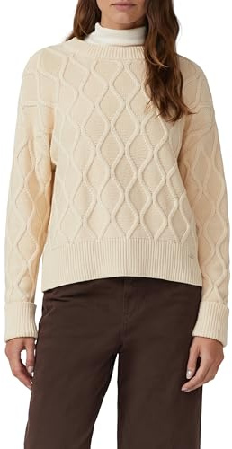 s.Oliver Pullover im Relaxed Fit mit Zopfmuster