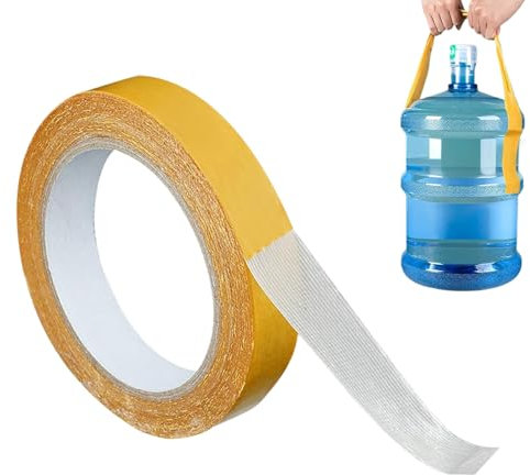 Generisch Starkes Doppelseitiges Klebeband - 2-Seitiges Selbstklebeband - Hochhaftende Klebestreifen für Heimwerker für Fliesen, Glas, Stoff, Teppich, Teppichboden und Metall