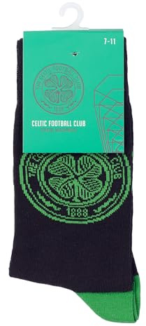 The Gift Scholars Officially Licensed Celtic Socks For Mens & Boys Football Fan | Casual Everyday Crew Socks