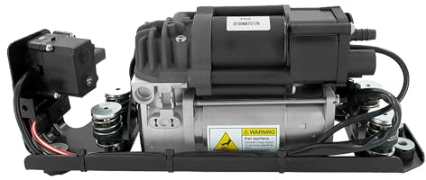 37206875176 Luftfederung Kompressor für BMW 5/7 Serie F07 GT F11 F01 F02 | F04 2009-2018 mit Halterung und Ventil Block 37206789450 37206864215 37206784137 37206789165 37206794465