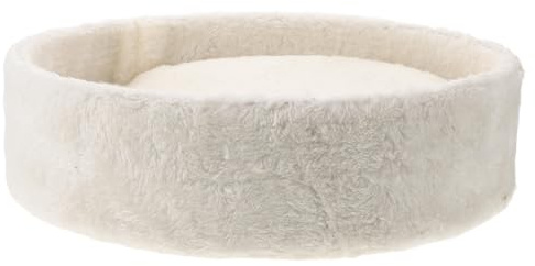 TOYANDONA Hamac pour Arbre à Chat Remplacement Coussin Rond Molleton Doux Accessoire pour Nid Douillet Intérieur Panier Confortable et Lavable pour Chats