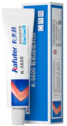 VIDOO Kafuter K-5600 Adhesivo Silicona Apto Alimentos Pegamento Reparación Electrodomésticos Alta Temperatura No Tóxico para Hervidores Teteras Eléctricas - 35ml