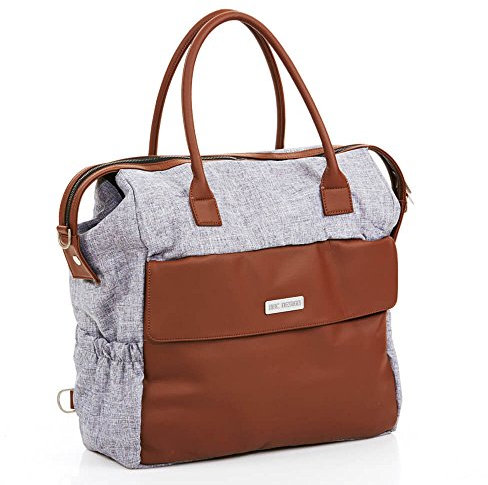 ABC Design Wickeltasche Jetset Graphite Grey