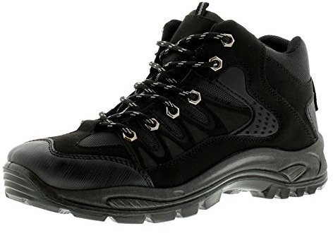 X-Hiking Climber Mens Walking Boots Black 10 UK