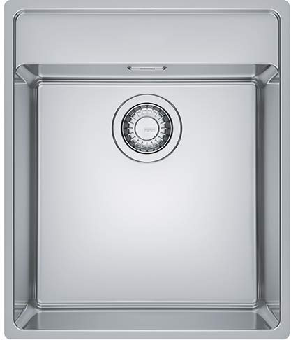 Franke Maris MRX 210-40 TL - Fregadero (Fregadero empotrado, Rectangular, Acero inoxidable, Acero inoxidable, 1 senos, Plaza)