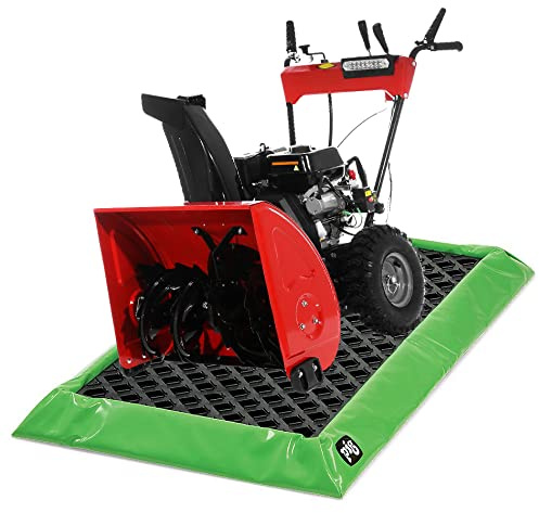 PIG Snow Blower Mat with Lip for Garage- 30 x 56 x 4 - PM50733