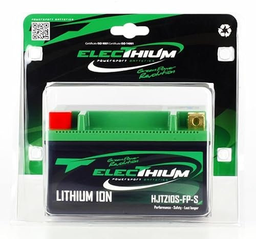 Batteria al litio Electhium compatibile con Moto Yamaha 700 Tenere 2019-2023 YTZ10S-BS / HJTZ10S-FP-S / 4Ah