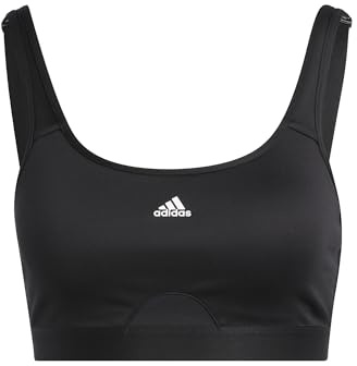 adidas Damen TLRD Move Starker Halt Sports-BH, Black, S