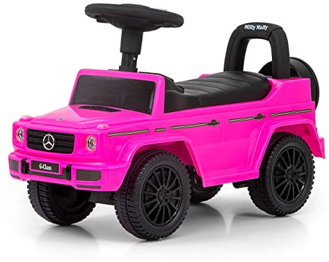 Fahrzeug-Kinderwagen zum Aufsitzen für Kinder Mercedes G rosa Milly Mally