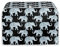 Xoenoiee Elephant Pattern Toaster Covers 2 Slice Wide Slot Dust Cover Case with Handle Toaster Cover Case Small Appliance Covers Toaster Bag Protector, S