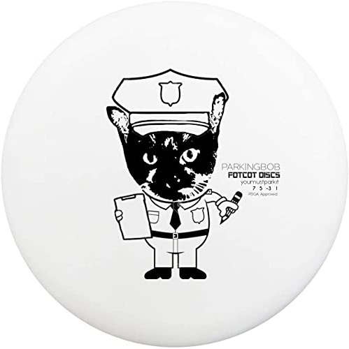 FotCot Discs Parking Bob Fairway Driver Disc Golf Disc ParkingBob (1 Driver, Red Stamp, White Disc)