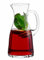 SOLAVIA Water Jug for Mulled Wine Iced Tea and Pimms Clear Glass Cordial Bistro Carafe H26cm 2 L for Home and Restaurant Vase for Flowers