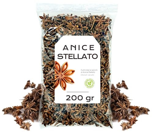 Sternanis 200g - Sternanis Ganz - Sternanis Tee - Sternanis Deko - Sternanis Lose