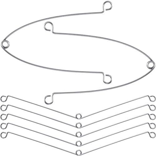 Isslly 7 clips de resorte para lámparas empotradas, clips de resorte de torsión de metal, repuesto de clip de resorte para ventilador de baño, ventilador de escape de techo, moldura de iluminación