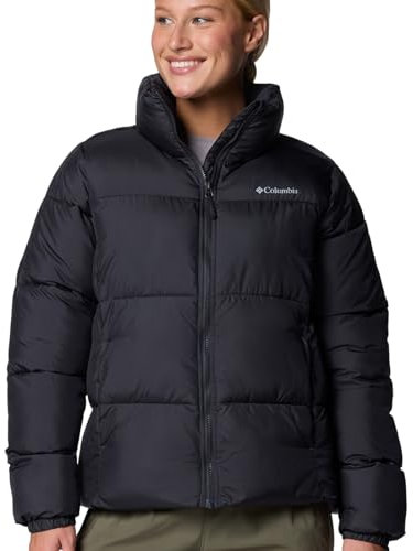 Columbia Damen Puffect Jacket Pufferjacke, Shark, S EU