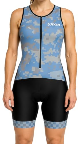WIXEN Sports Damen Triathlon Suit Women Gepolstert (1er Pack)