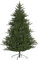 HOMCOM künstlicher Weihnachtsbaum, 183 cm Christbaum mit 2380 Spitzen, klappbar Metallständer, für Weihnachten Deko, Grün