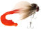 Kalastussaari Fishing Artificial Lure Deer Hair Mouse Lure Soft Grub Shallow Hooks Big Pike Bait 85g White Deer Hair Mouse Lure