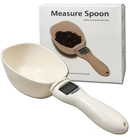 Digital Measuring Spoon - 800g/0.1g Digital Spoon Scale, Precision Measuring Scale with LCD Display, Kitchen Weighing Tool for Cooking, Liquids, Bulk Ingredients, Tea, Flour, Spices (1 Piece)