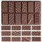 12 in 1 Ostern Silikonform, Silikonformen, Ausstechform, Schokoladenformen Silikonformen, Ostern Thema Silikonform, Keksausstecher Kinder für Muffins Cupcakes Kuchen Pudding Eiswürfel Gelee