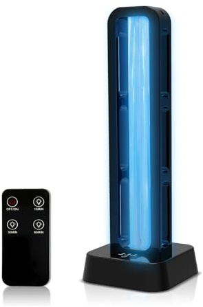 Zyntieu Hausdesinfektionsgerät, Staubmilbenentferner, UV-Licht für Schimmel, UV-Licht-Desinfektionsmittel