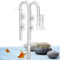 GOMETY Aquarium Einlauf Auslauf, Lily Pipe, Aquarium Filtratrohr mit 4 Leistungsstarken Saugnäpfen für Aquarium-Pflanzen 12/16 mm und Marinefilter, für Filterzubehör, JBL kompatibel