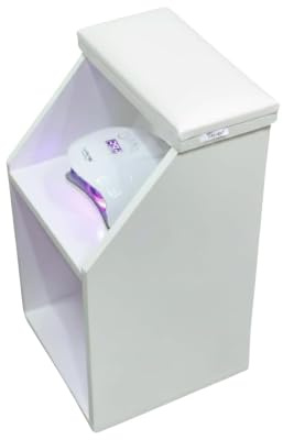 Blucc Style, Tabouret de pédicure, soin des pieds de manucure, hauteur réglable du repose-pieds pour salon de manucure, massage, spa, salon de beauté
