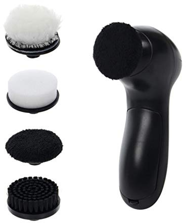 KRXSOBNV 电动擦鞋机非常适合在家庭、办公室以及银行、酒店等公, Electric Shoe Shine Kit,Electric Brush Shoe Shiner Cleaner Portable Care Kit for Shoes, Bags, Sofa,Electric Shoe Shine Machine