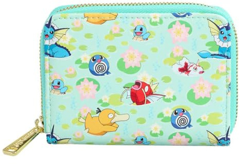 Loungefly Pokémon Water Type Wallet, Colour Multicolour