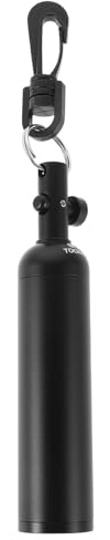 GALPADA Aluminum Alloy Scuba Diving Signal Bell and Underwater Shaker, High Decibel Dive Noise Maker with Inner Ball Rattle for Safe Scuba Diving Communication and Water Sports Safety