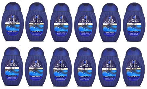 Set 12 FELCE AZZURA Felce Uomo Doccia&Sh 250 Cool Blue Prodotti per bagno e doccia
