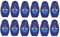 Set 12 FELCE AZZURA Felce Uomo Doccia&Sh 250 Cool Blue Prodotti per bagno e doccia